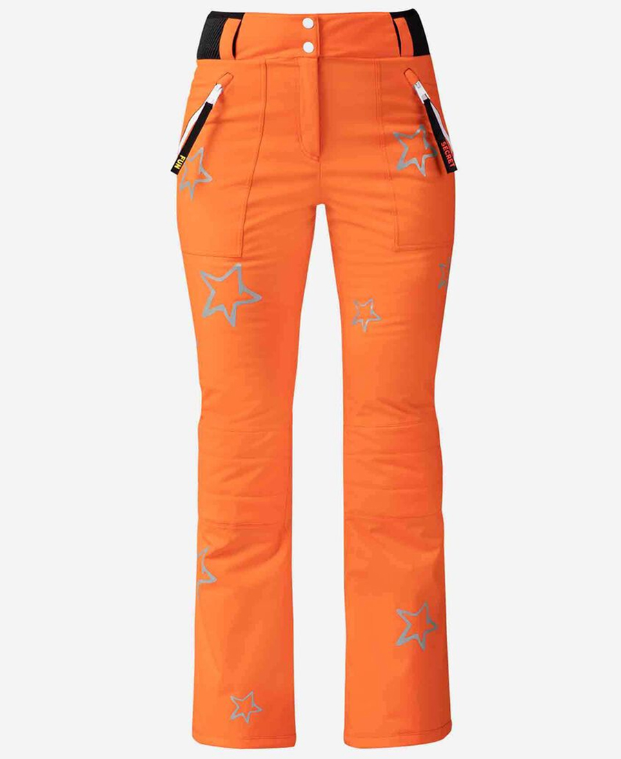 Womens Stellar Ski Pants Orange